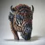 North American Buffalo / Bison Bust (Brown)