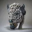 North American Buffalo / Bison Bust  - 'Spirit Buffalo' (White)