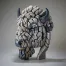 North American Buffalo / Bison Bust  - 'Spirit Buffalo' (White)