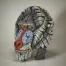 Mandrill bust