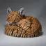 Edge Sculpture Curled Up Fox