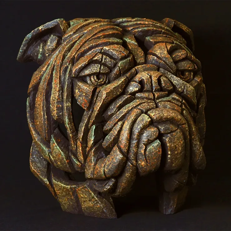 Bulldog Bust (Smouldering Brown Rust) Burnished Series - Retired