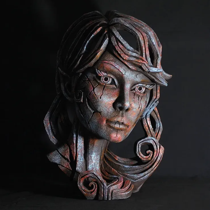 Elf Bust (Iron Pink Mist) Burnished Series - Retired
