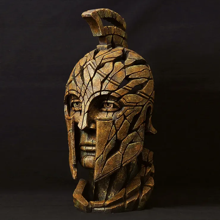 Spartan Bust (Smouldering Brown Rust) Burnished Series - Retired