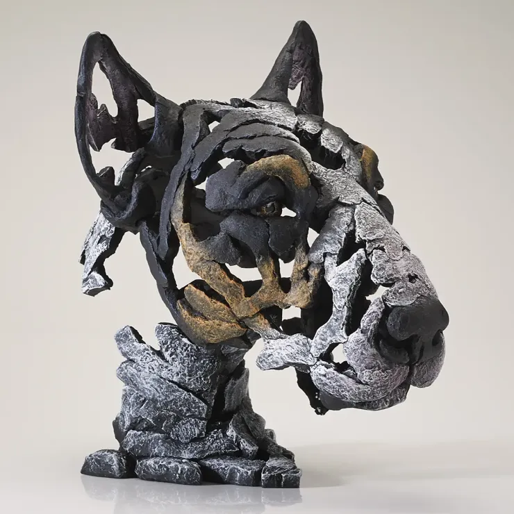 Bull Terrier Bust (Tri-Colour) - Retired