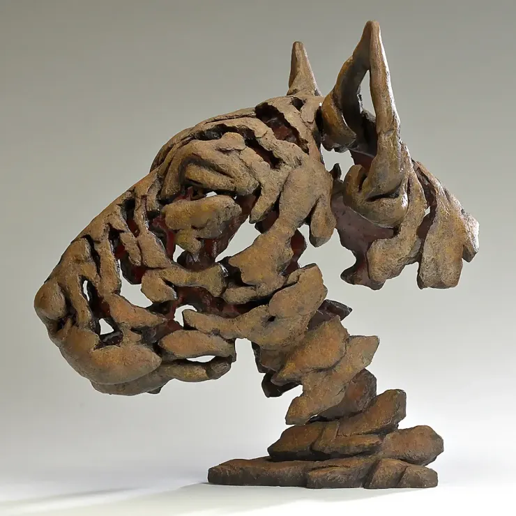 Bull Terrier Bust (Red) - Retired