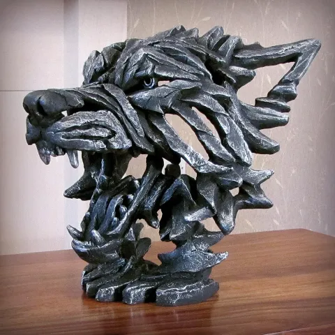 Wolf Bust - (Silver Shadow) Limited Edition 100 - Sold Out