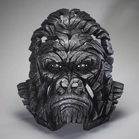 Gorilla Silverback Bust Limited Edition 100