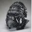 Gorilla Bust Silverback (Silver Shadow) – Limited Edition 100 - Sold Out