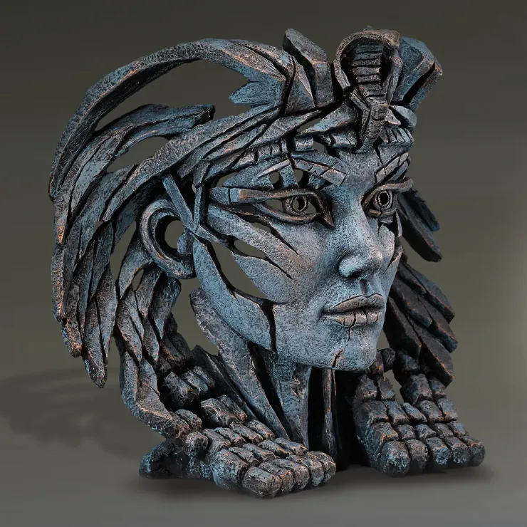 Cleopatra Bust (Teal) Queen of the Nile - Retired