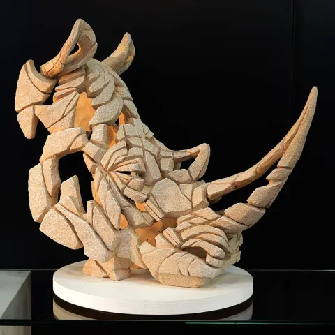 Rhinoceros Bust (Stone) Home and Garden Series - Retired
