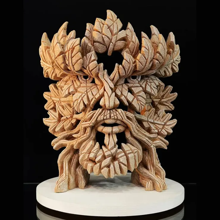 Green Man Bust (Stone) Home and garden series - Retired