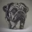 Pug Bust - Fawn