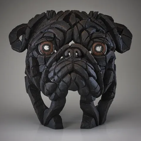 Pug Bust (Black) - Retired