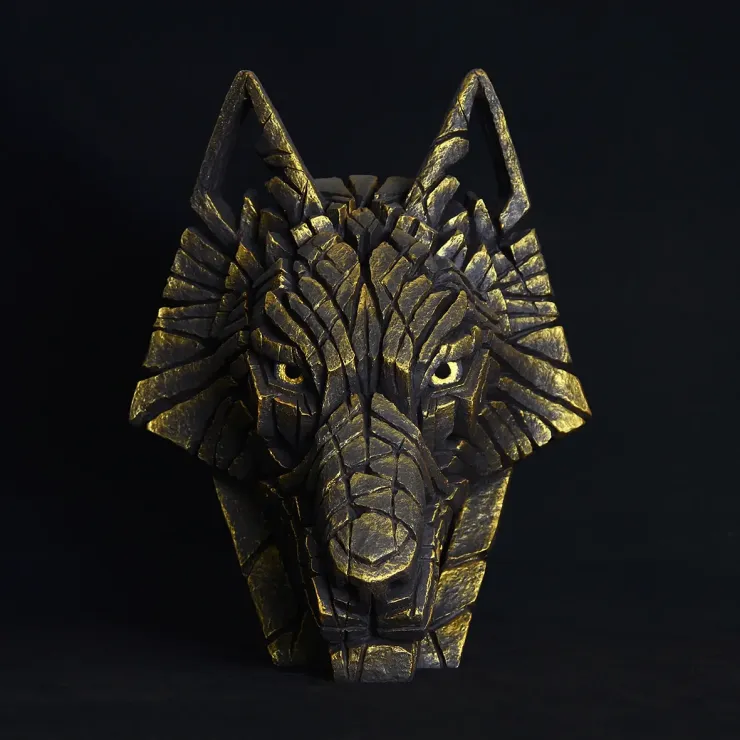 The Wolf Head (Old Gold) - Wolverhampton Wanderers - Retired