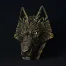 The Wolf Head (Old Gold) - Wolverhampton Wanderers - Retired