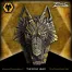 The Wolf Head (Old Gold) - Wolverhampton Wanderers - Retired