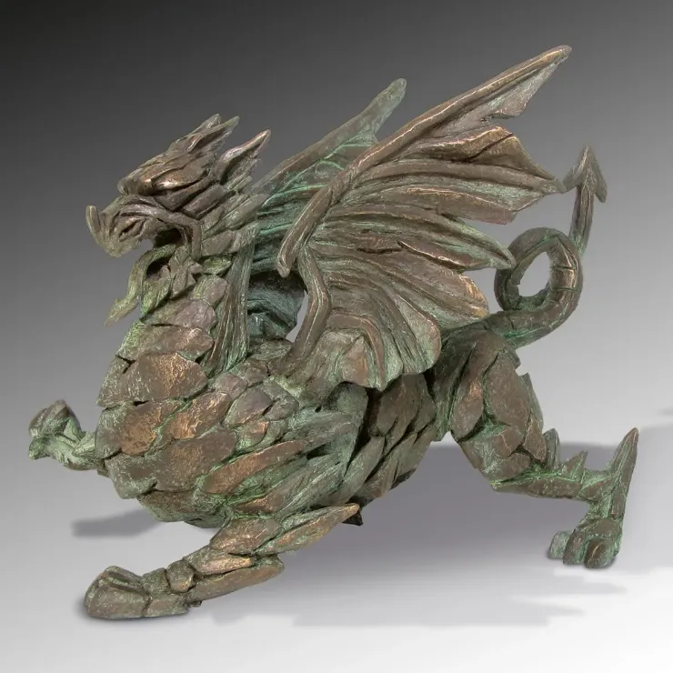 Dragon (Cold Cast Verdigris Bronze) - Retired