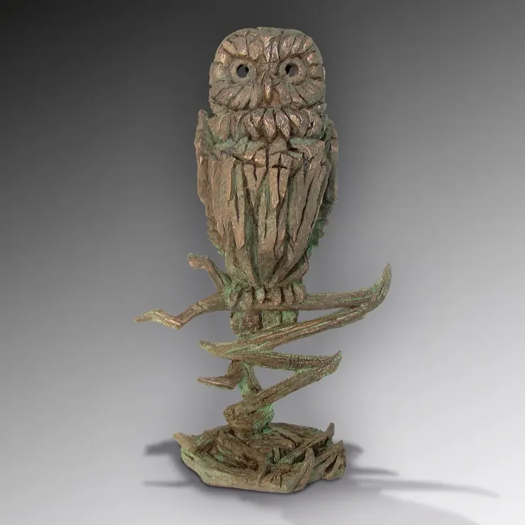 Owl (Cold Cast Verdigris Bronze) - Retired
