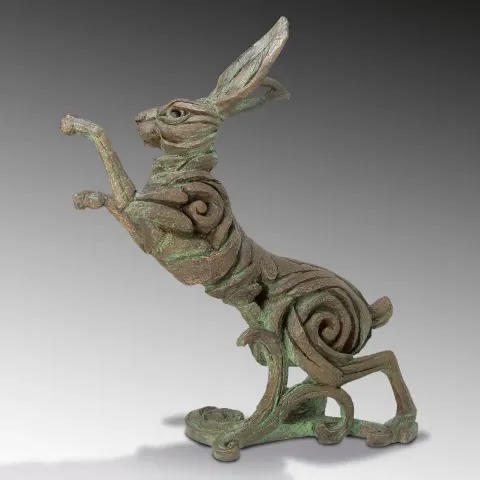 Hare (Cold Cast Verdigris Bronze) - Retired