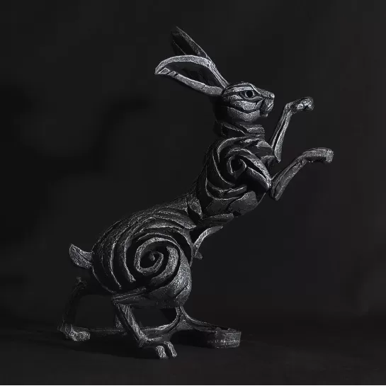 Silver Boxing Hare Limited Edition 100