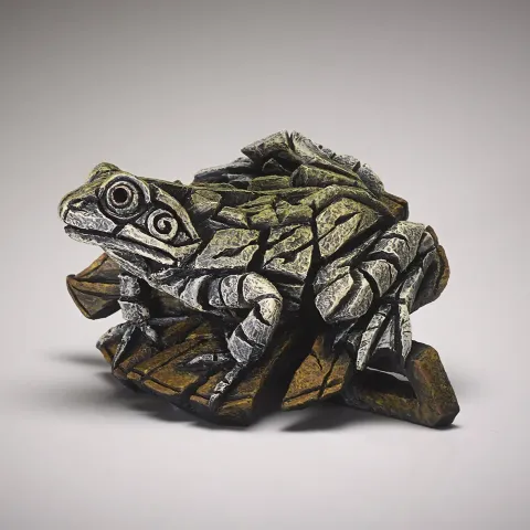 Frog on Brown Leaf - Retired