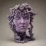 Edge Sculpture Venus Bust - Amethyst