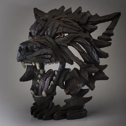 Edge Sculpture Wolf Bust - Fenrir