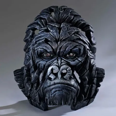 Edge Sculpture Gorilla Bust