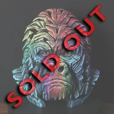 Edge Sculpture Gorilla Bust ‘Virunga’ – Limited Edition 75