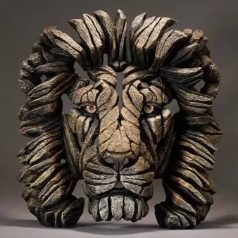 Edge Sculpture Lion Bust