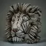 Lion Bust - White