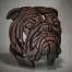 Edge Sculpture Bulldog Bust - Brown Sauce - Limited Edition 50