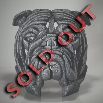 Edge Sculpture Bulldog Bust - Earl Grey - Limited Edition 50