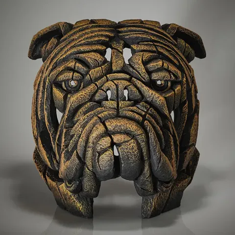 Bulldog Bust (English Mustard Yellow) Bulldog Walk Limited Edition 50 - Sold Out