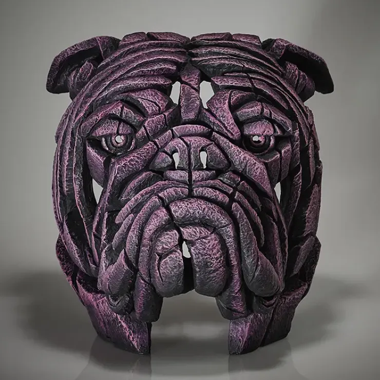 Bulldog Bust (PINK GIN) Bulldog Walk Limited Edition 50 - Sold Out