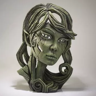 Edge Sculpture Elf Bust - Leaf