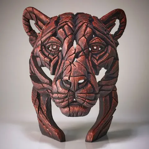 Panther Bust 'Jungle Flame' (Metallic Bronze) Limited Edition 100 - Sold Out