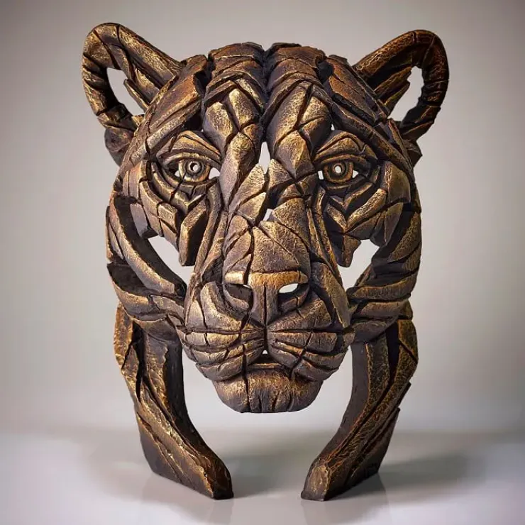 Panther Bust 'Temple Gold' (Metallic Gold) Limited Edition 100 - Sold Out