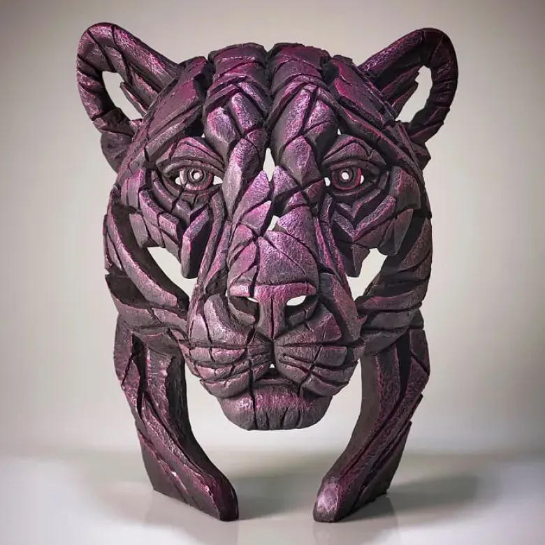 Panther Bust 'Rinky Dink'- Pink - Limited Edition 100