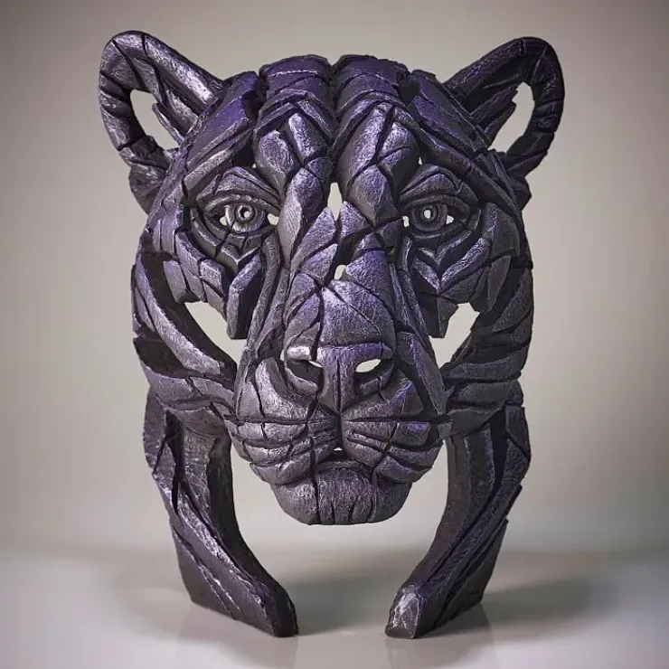 Panther Bust 'Moon Hunter' (Metallic Purple) Limited Edition 100 - Sold Out