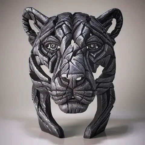 Panther Bust 'Silent Silver' (Metallic Silver) Limited Edition 100 - Sold Out
