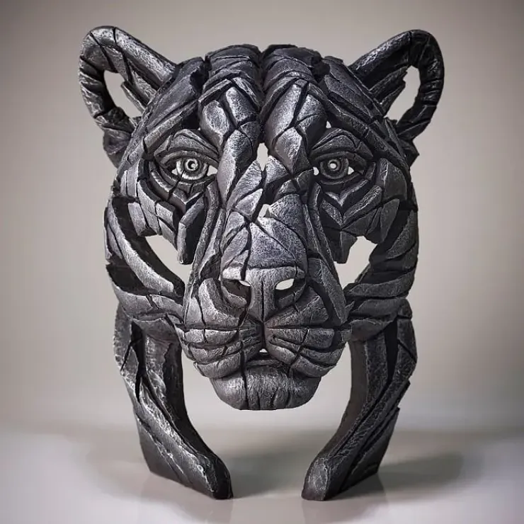 Panther Bust 'Silent Silver' (Metallic Silver) Limited Edition 100 - Sold Out