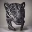 Panther Bust 'Silent Silver' - Silver - Limited Edition 100