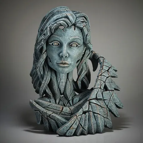 Edge Sculpture Angel Bust (Teal)