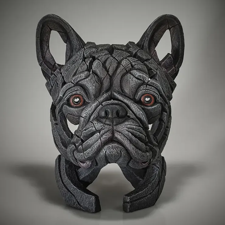 French Bulldog Bust (Blue)