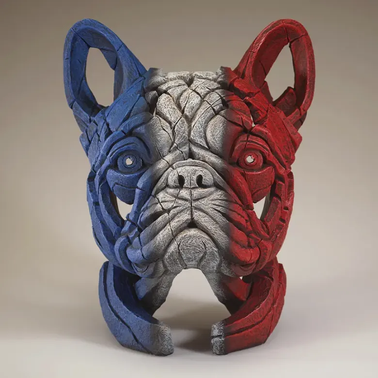 French Bulldog Bust - 'Tricolore' Limited Edition 100