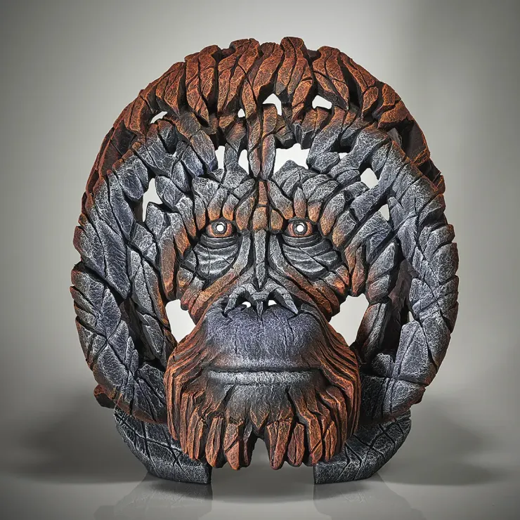 Orangutan Bust
