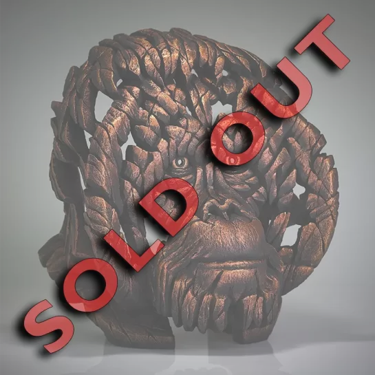 Edge Sculpture Orangutan Bust 'Borneo Sunset' Limited Edition 200