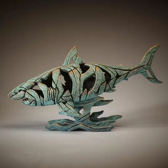 Edge Sculpture Shark - Virdi-Gris
